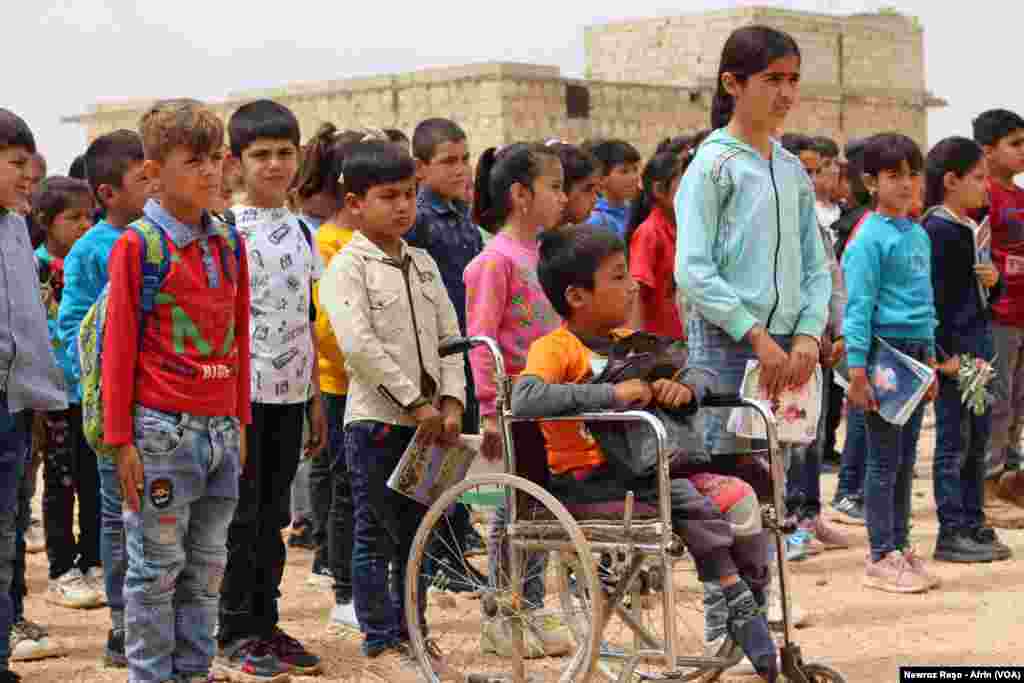 Xwendekar&#234;n Efr&#238;n&#238; di Ezm&#251;n&#234;n daw&#238;ya sal&#234; da li penageha Şehba