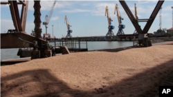 Drithi qëndron në portet ukrainase në pamundësi për t'u eksportuar për shkak të bllokadës së Rusisë