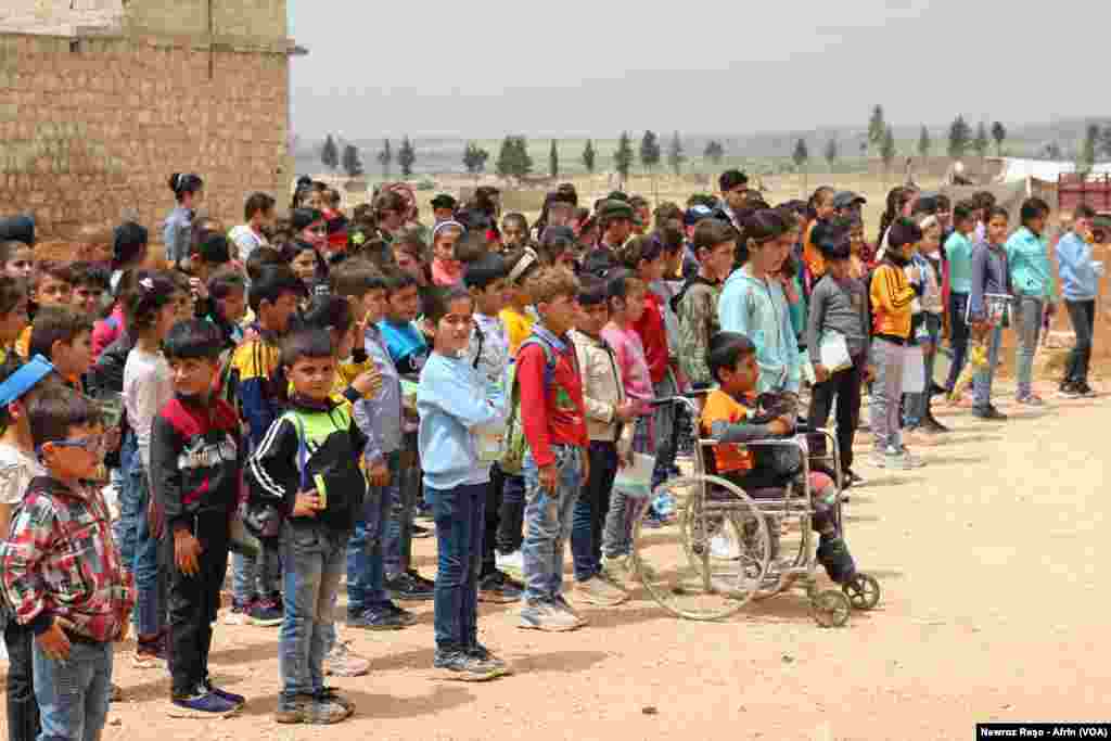 Xwendekar&#234;n Efr&#238;n&#238; di Ezm&#251;n&#234;n daw&#238;ya sal&#234; da li penageha Şehba