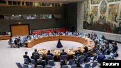 资料照片：联合国安理举行会议（2022年5月11日）