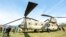 Хеликоптерот „CH-47 Chinook“ го привлече вниманието на присутните со неговата големина
