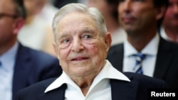 جورج سوروس در اجلاس داووس ۲۰۲۲