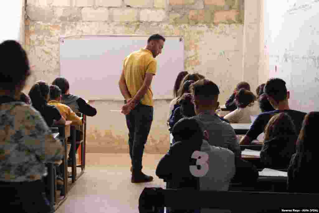 Xwendekar&#234;n Efr&#238;n&#238; di Ezm&#251;n&#234;n daw&#238;ya sal&#234; da li penageha Şehba