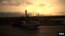 Pollution in Skopje, North Macedonia