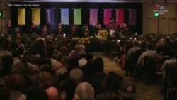 Snapchat ընկերության համահիմնադիր Էվըն Սփիգըլի եվ կնոջ Մրենդա Քըրի մեծ անակնկալը Լոս Անջելեսի «Օթըս» համալսարանի 285 շրջանավարտներին
