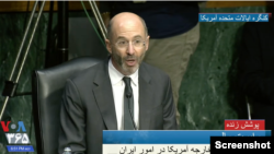  رابرت مالی، نماینده ویژه وزارت خارجه آمریکا در جلسه کمیته روابط خارجی سنا