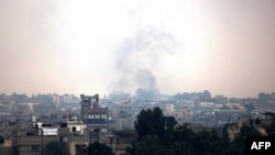 نمایی از خان یونس در جنوب نوار غزه - سه‌شنبه ۱۴ آذر ۱۴۰۲