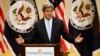 Secretary of State John Kerry delivers his first foreign policy speech, Feb. 20, 2013, at the University of Virginia in Charlottesville, Va.