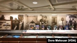 资料照片：美国特勤局华盛顿特区总部内的博物馆。