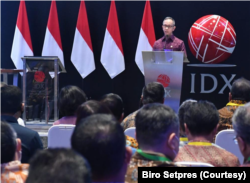 Ketua OJK Mahendra Siregar mengklaim kinerja positif IHSG tahun 2022 terbaik se-ASEAN dan se-Asia. (Foto: Courtesy/Setpres RI)