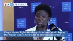  VOA60 Africa - HRW: African leaders failed to address widespread abuses against civilians