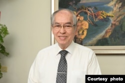 位于台北的德明财经科技大学客座教授庄孟翰 (照片提供：庄孟翰 )