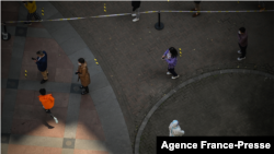 封控中的上海街头