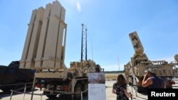 德国制造的IRIS-T中程防控导弹系统(IRIS-T SLM)。 -资料照