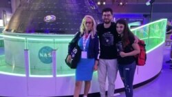 Климент и Тијана од Охрид, го посетија вселенскиот центар на НАСА во Флорида