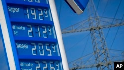 Çmimet e karburantit në qytetin gjerman Frankfurt (5 tetor 2022)