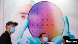 中国上海2021年3月举办的一次半导体技术展