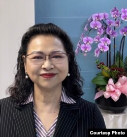 台湾立法院外交与国防委员会的国民党籍委员廖婉汝(照片提供：廖婉汝)