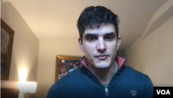 塞缪尔·比克特 (Samuel Phillip Bickett)，美国之音摄于2022年4月16日。