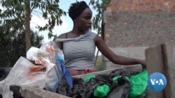Ugandan Women Turn Plastic Bags Into Backpacks