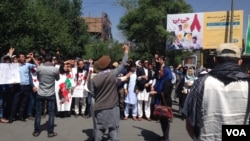 اعتراض امروز "جنبش رستاخیز تغییر" نسبت به اعتراضات گذشتۀ آنان، به گونۀ صلح آمیز خاتمه یافت.