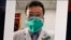 This image from video, shows a selfie of Dr. Li Wenliang. The Chinese doctor who got in trouble with authorities in the communist country for sounding an early warning about the coronavirus outbreak died Friday, Feb. 7, 2020, after coming down with…