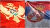 Zastave Crne Gore i Srbije (Foto: Reuters)