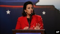 도널드 트럼프 미국 대통령 당선인이 국가안보회의 부보좌관에 지명한 캐슬린 T 맥파랜드. 사진 출처 = ANGEL CHEVRESTT/AP.