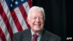 Jimmy Carter, qui occupa la Maison Blanche de 1977 à 1981, était le plus vieux président américain encore en vie, bénéficiant de soins à domicile depuis près deux ans.