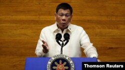 로드리고 두테르테 필리핀 대통령 (자료사진)