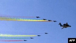 2009中国国庆展示战机