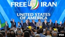 نشست ایران آزاد و حضور تعدادی از چهره های سیاسی سرشناس آمریکا