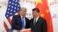 FILE - President Donald Trump poses for a photo with Chinese President Xi Jinping during a meeting on the sidelines of the G-20 summit in Osaka, Japan, Saturday, June 29, 2019. (AP Photo/Susan Walsh)