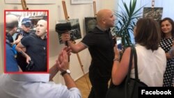 გრემ ფილიპსი ლონდონში საქართველოს საელჩოში შეჭრის შემდეგ დააპატიმრეს; თამარ კარელიძის ფოტო