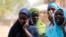 FILE - Boko Haram attacks on the Nigerian town of Gulak forced these women to flee to a refugee camp in September. The African Union is finalizing a plan for a 7,500-strong regional force to fight the Islamic extremist group. 