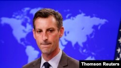 ند پرایس سخنگوی وزارت خارجه در جریان کنفرانس خبری روز دوشنبه