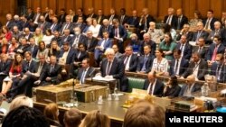 سەرەک وەزیری بەریتانیا لە دانیشتنێکی پەرلەماندا لەسەر ئەفغانستان