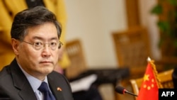 资料照：中国外交部长秦刚（2023年1月15日）