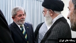  لولا داسیلوا در دوره قبل ریاست جمهوری به دعوت محمود احمدی نژاد در ایران حضور یافت و با علی خامنه‌ای هم دیدار داشت. 