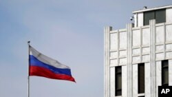 نمایی از سفارت روسیه در شهر واشنگتن دی سی 