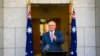 Le Premier ministre australien Scott Morrison lors d'une conférence de presse au Parlement à Canberra, en Australie, le 10 avril 2022.