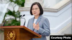 资料照：台湾总统蔡英文