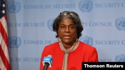 لیندا توماس گرینفیلد نماینده آمریکا در سازمان ملل متحد