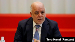 Haider al-Abadi, le Premier ministre irakien à Tokyo, au Japon, le 5 avril 2018.