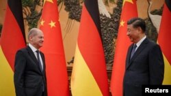German Chancellor Scholz visits China