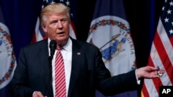 共和党总统候选人唐纳德·川普