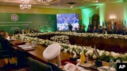 نشست سران کشور های عضو سازمان همکاری اقتصادی یا ایکو، امروز در شهر اسلام آباد پاکستان برگزار شد