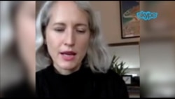 ICIJ成员欧蕾珊(Alexa Olesen)4月8日通过Skype接受美国之音专访(2)