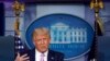 President Donald Trump speaks during a news conference at the White House, Aug. 19, 2020, in Washington. 