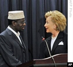 Secretary of State, Hillary Clinton recently met Somalia's President Sheik Sharif Sheik Ahmed.